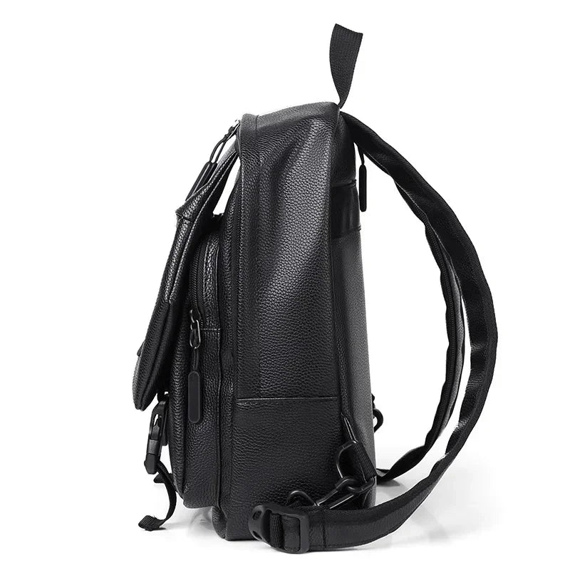Mini zaino uomo multifunzionale – piccolo, alla moda, con porta USB per scuola e viaggio 2025