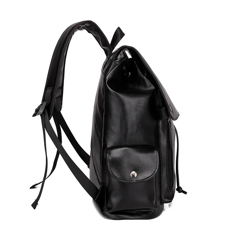 Zaino Uomo in Pelle di Lusso – Grande Capacità per Laptop e Viaggi d’Affari