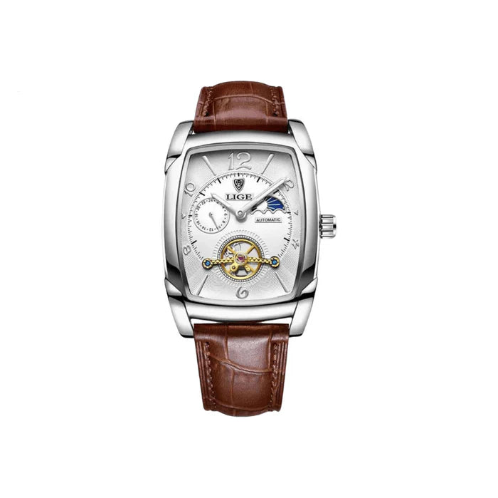 Orologio con Cinturino in Pelle Foggia – Stile Classico e Qualità Artigianale