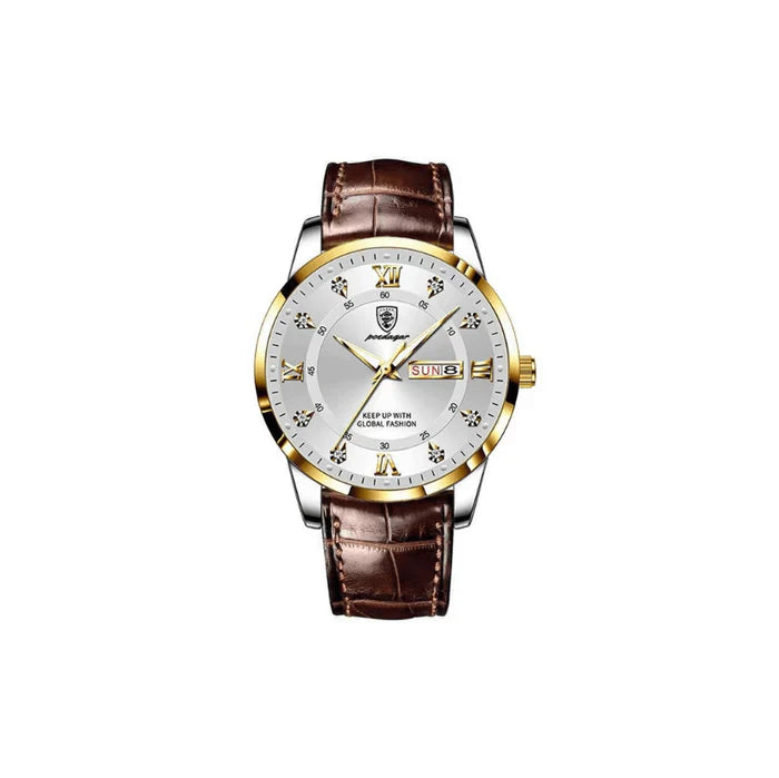 Orologio con Cinturino in Pelle Toscany – Eleganza e Qualità Artigianale
