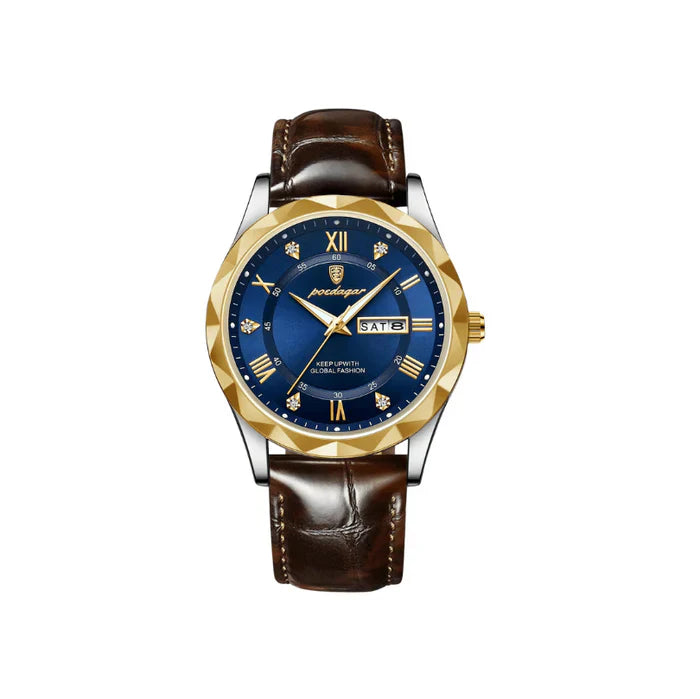 Orologio con Cinturino in Pelle Siena – Eleganza Classica e Qualità Artigianale