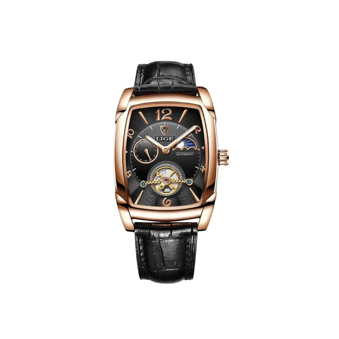Orologio con Cinturino in Pelle Foggia – Stile Classico e Qualità Artigianale