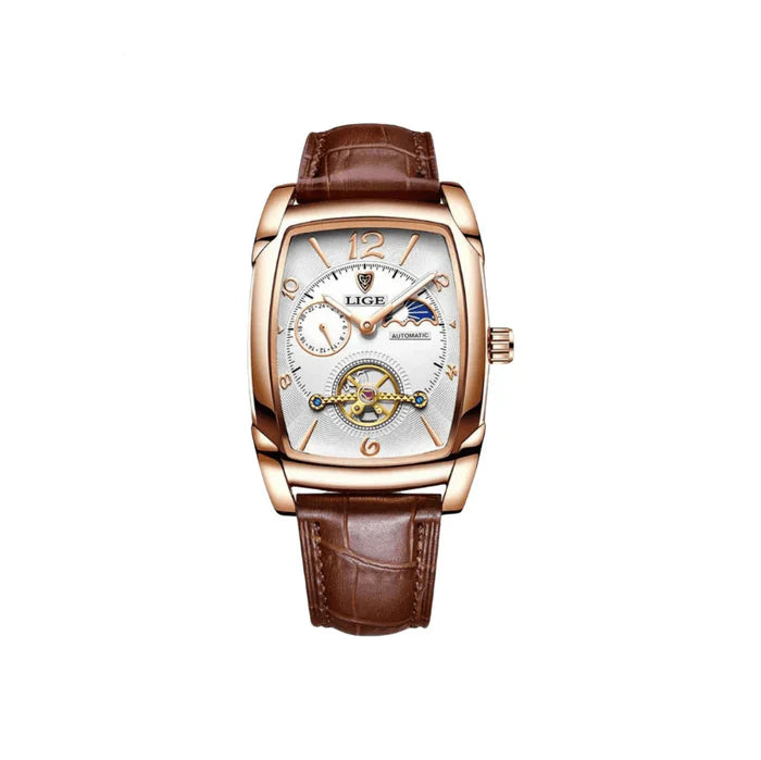 Orologio con Cinturino in Pelle Foggia – Stile Classico e Qualità Artigianale
