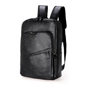 Zaino Uomo in Pelle di Lusso – Impermeabile, Grande Capacità per Scuola, Viaggio e Uso Casual