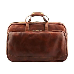 Borsa a mano in pelle su Oxford