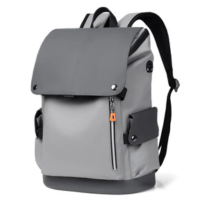 Zaino Uomo in Pelle PU Impermeabile con Porta USB – Grande Capacità per Laptop Business e Vita Urbana