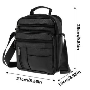 Borsa a Tracolla in Pelle Uomo – Piccola, Grande Capacità, Business e Casual