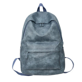 Zaino Unisex in Pelle Sintetica – Grande Capacità per Laptop, Scuola e Viaggi