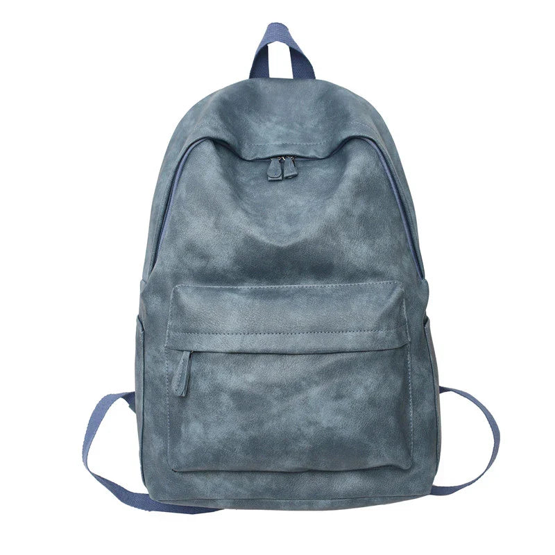 Zaino Unisex in Pelle Sintetica – Grande Capacità per Laptop, Scuola e Viaggi