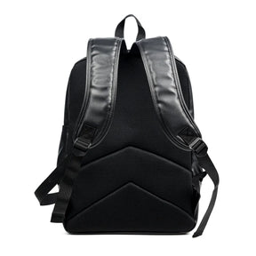 Zaino Uomo in Cuoio Impermeabile con Porta USB – Perfetto per Laptop 14” e Viaggi Casual