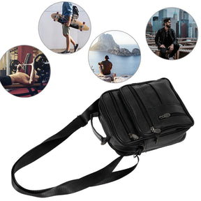 Borsa a Tracolla in Pelle Uomo – Piccola, Grande Capacità, Business e Casual