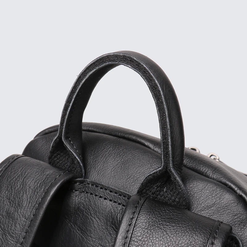 Zaino Uomo in Cuoio Vintage LeathFocus – Classico, Fatto a Mano, per Scuola e Tempo Libero