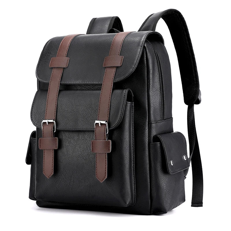 Zaino Uomo in Cuoio Grande per Laptop – Scuola e Viaggi