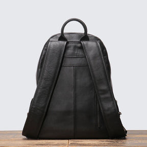 Zaino Uomo in Cuoio Vintage LeathFocus – Classico, Fatto a Mano, per Scuola e Tempo Libero