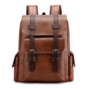 Zaino Uomo in Cuoio Grande per Laptop – Scuola e Viaggi