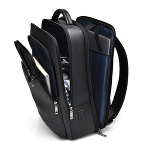 Zaino Executive Uomo in Cuoio con Ricarica USB – Elegante e Funzionale per Laptop e Viaggi d’Affari