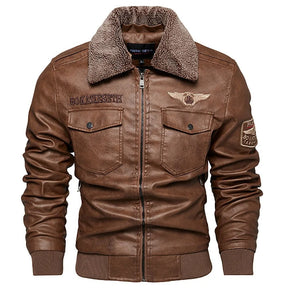 Forza e Stile in una Giacca da Uomo in Vera Pelle – Thompson Baker