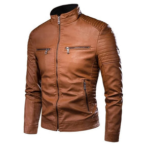 Giacca Vintage da Uomo in Vera Pelle – Premium Men | Eleganza Classica e Dettagli Sartoriali