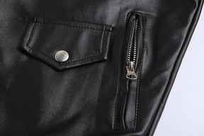 Giacca da Uomo in Vera Pelle – Stile Biker Classico e Robusto | JaquetPro