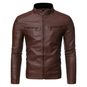 Giacca Vintage da Uomo in Vera Pelle – Premium Men | Eleganza Classica e Dettagli Sartoriali
